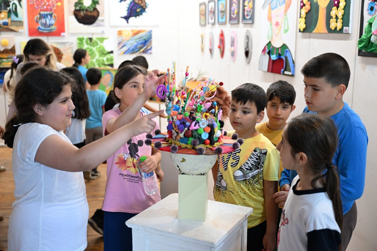 Miniklerin Hayal Dünyası Mersin’de Sergilendi