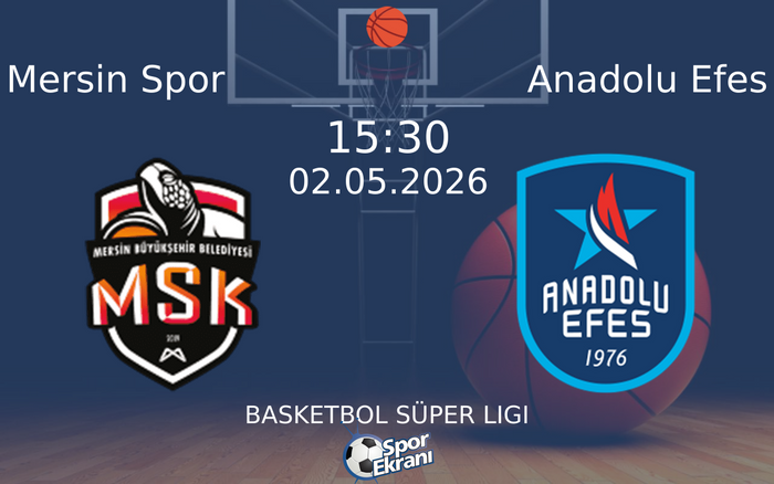 Mersinspor 86- Anadolu Efes: 88